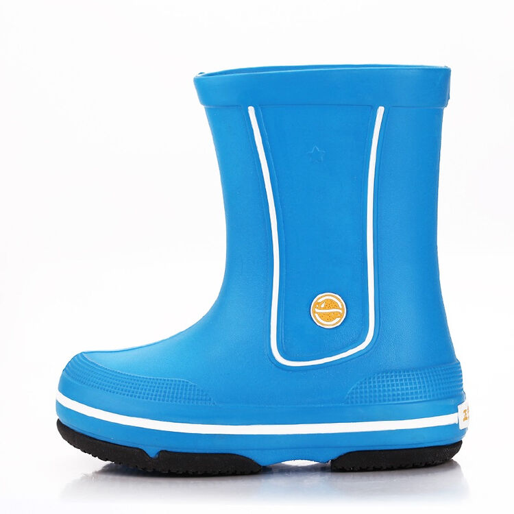雨鞋雨靴男保暖男童女童水鞋婴童雨鞋防滑可爱小孩雨鞋 r5天蓝色32码