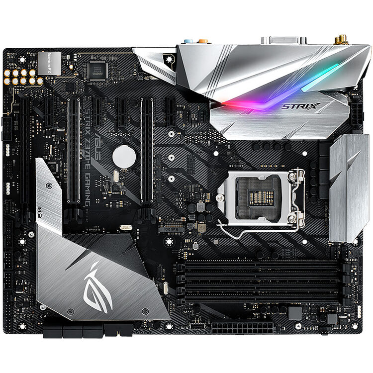 华硕(asus)rog strix z370-e gaming 主板 板载wifi(intel z370/lga