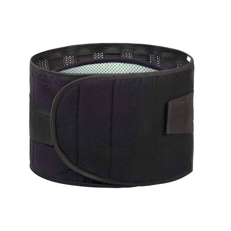 达善堂 自发热护腰带 腰间盘突出保暖男女士磁钢板护腰托暖宫 241黑色