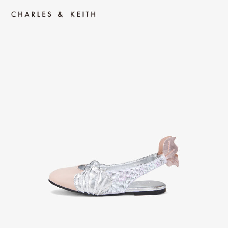 CHARLES&KEITH下架CHARLES&KEITH童鞋CK9-71700044串珠鱼尾饰女童休闲 