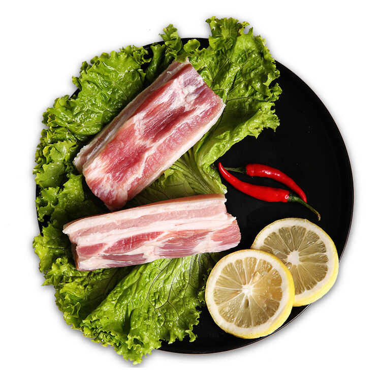 丹麦皇冠 郁金香牌 进口 带皮猪五花肉卷 350g/盒