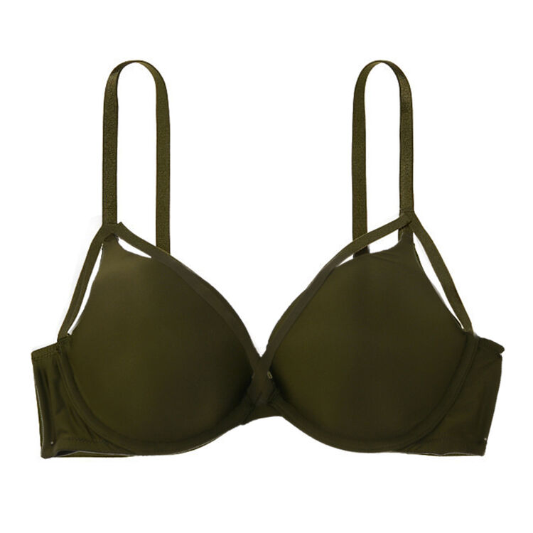 维多利亚的秘密 victorias secret 女士军绿色时尚舒适文胸 351202