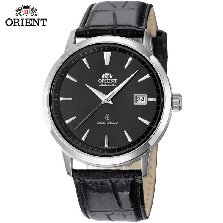 东方双狮(orient)手表男士日历50米防水蓝宝石镜面全自动机械男表 ser