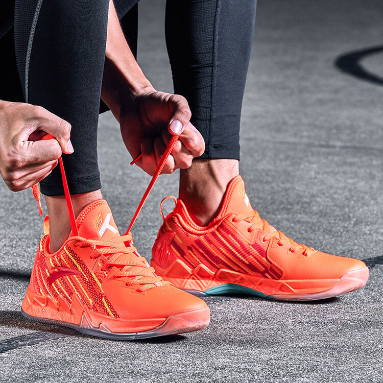 【送双肩包】安踏男鞋 kt2代汤普森篮球鞋夏季低帮减震耐磨官方旗舰店