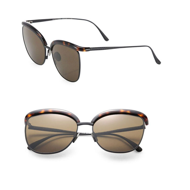 宝缇嘉(bottega veneta)女士太阳眼镜 方形 防紫外线 7930sa1405