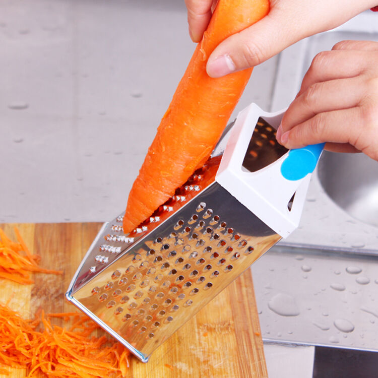 不锈钢擦菜器刨丝刀四面刨擦丝器土豆丝胡萝卜切丝器刮皮刀蔬果刨