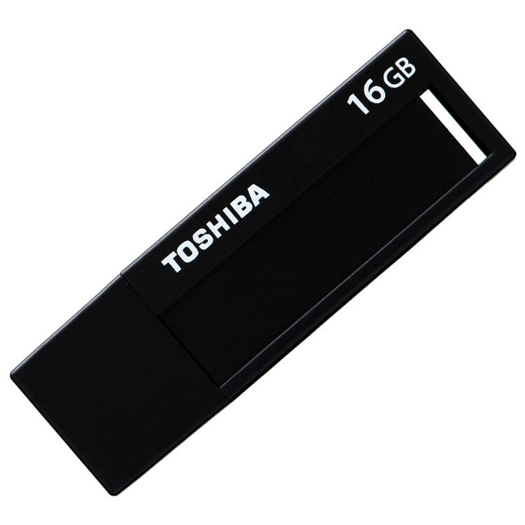 东芝(toshiba) 标闪系列 u盘 16g 黑色 usb3.
