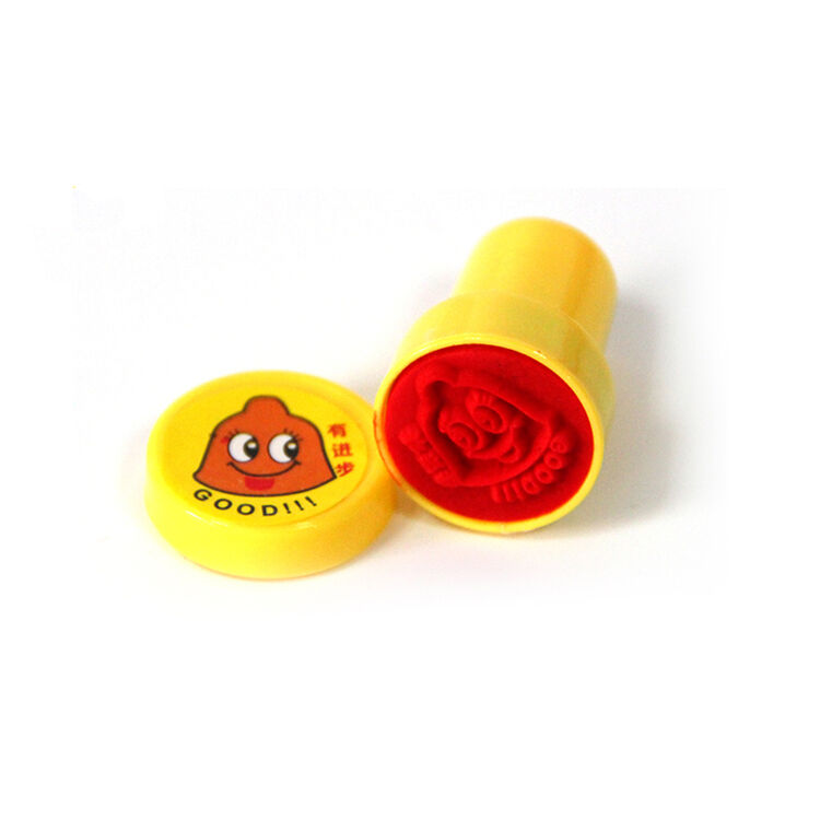 益好 儿童卡通印章 圆形印章 创意卡通印章 送小孩 送宝贝 送学生