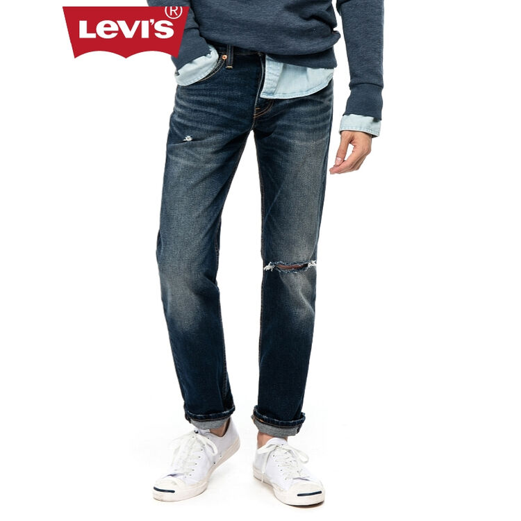 levis李维斯经典五袋款系列男士511修身低腰牛仔裤04511-2386levis