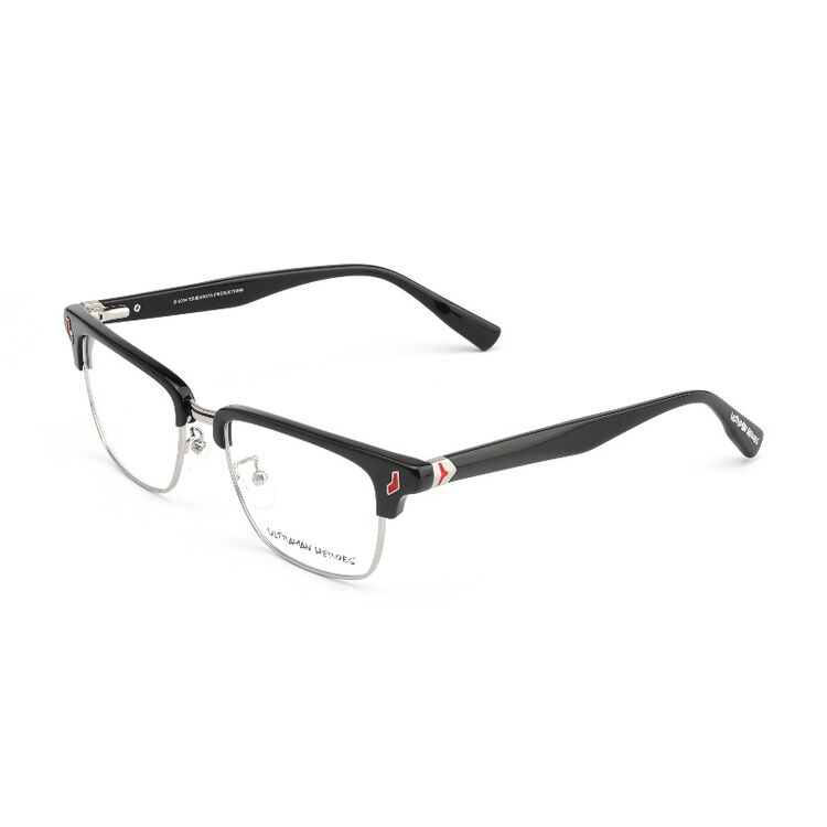 奥特曼(ultraman)光学镜架男女款英雄系列全框近视眼镜架 umo6425 bk