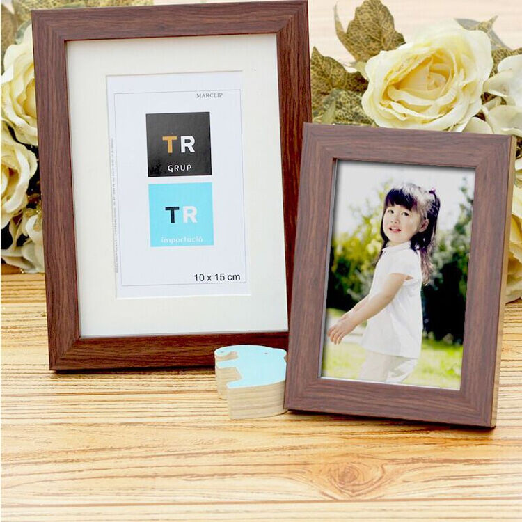 派尼美特 创意仿实木塑料相框 挂墙摆台照片相框5寸6寸7寸8寸10寸12寸