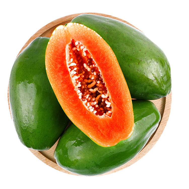 闫老碎 海南红心木瓜牛奶木瓜 2kg 单果600-1200g