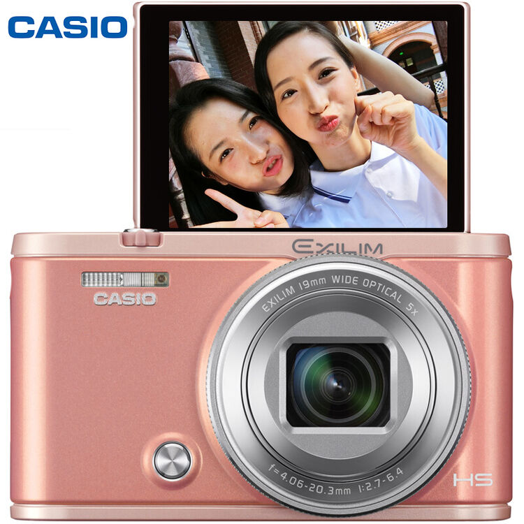 卡西欧(casio)zr5500 粉色(1210万像素 3.