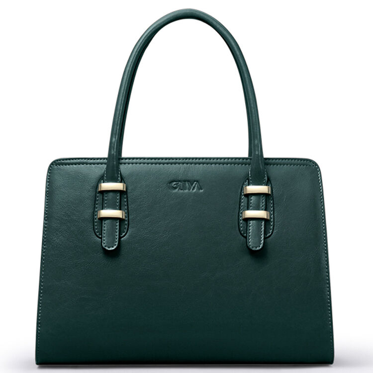歌莉娅(gliya)牛皮手提单肩女包 g1408106 绿色【图片 价格 品牌 评论