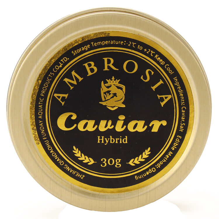 ambrosia 海博瑞鲟鱼子酱 罐装 30g 黑色