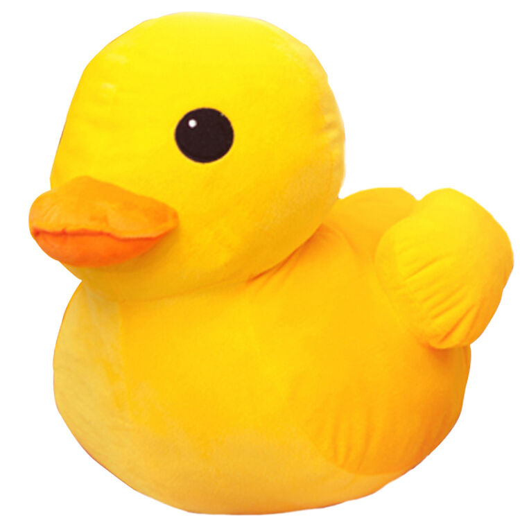 恋磨坊 大黄鸭公仔 香港小黄鸭 趴趴鸭 抱枕 布娃娃 玩偶 毛绒玩具