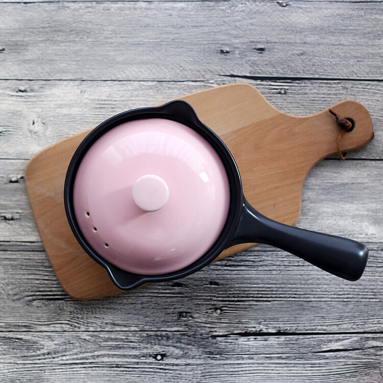 奶锅不粘锅陶瓷热奶锅婴儿辅食锅迷你小锅加厚小汤锅牛奶锅煮奶锅