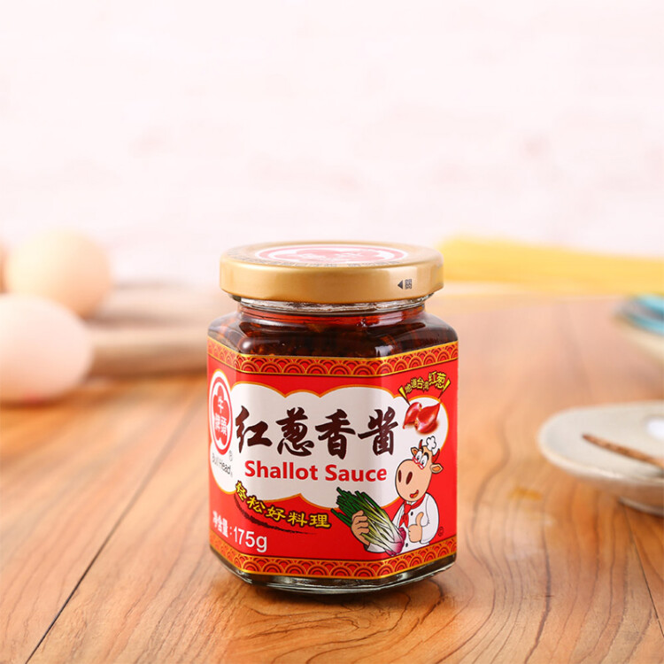 中国台湾 牛头牌 红葱香酱175g 光明服务菜管家商品 