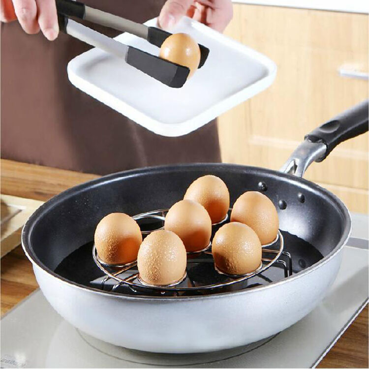 芈硕(mi shuo) 不锈钢高脚鸡蛋蒸架蒸锅架