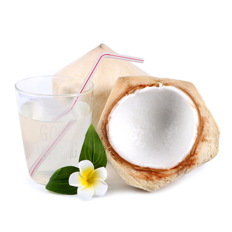 泰国进口椰青 椰子 9个装 大果 单果850g以上 赠开椰器和吸管 椰子水 椰汁 椰肉 生鲜水果 光明服务菜管家商品 