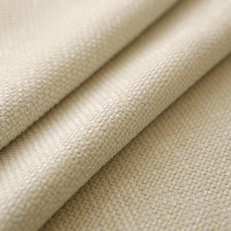 窗帘成品遮光简约现代卧室清新客厅百搭隔音加厚窗帘布料 乳白色 温馨