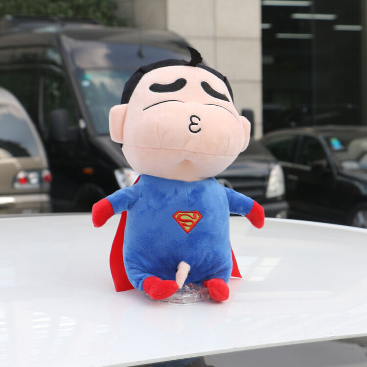 带丁丁超人车顶装饰玩偶