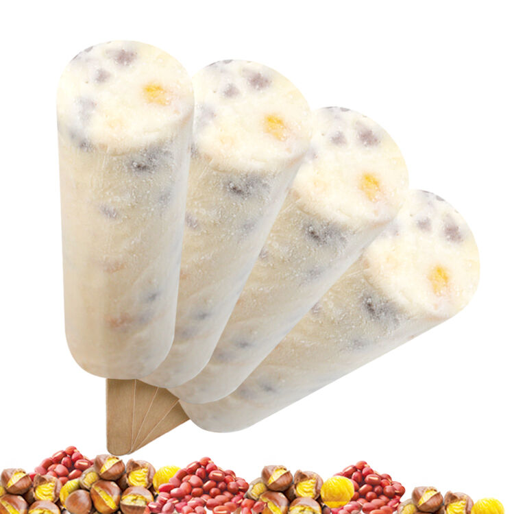 【满199减100】美丰冰淇淋两盒装雪糕冰激凌冰棍甜筒 栗子红豆冰激凌