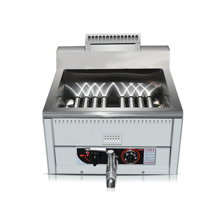 商用炸锅单缸燃气炸炉台式油炸锅油条机薯条油条鸡排炸炉 液化气