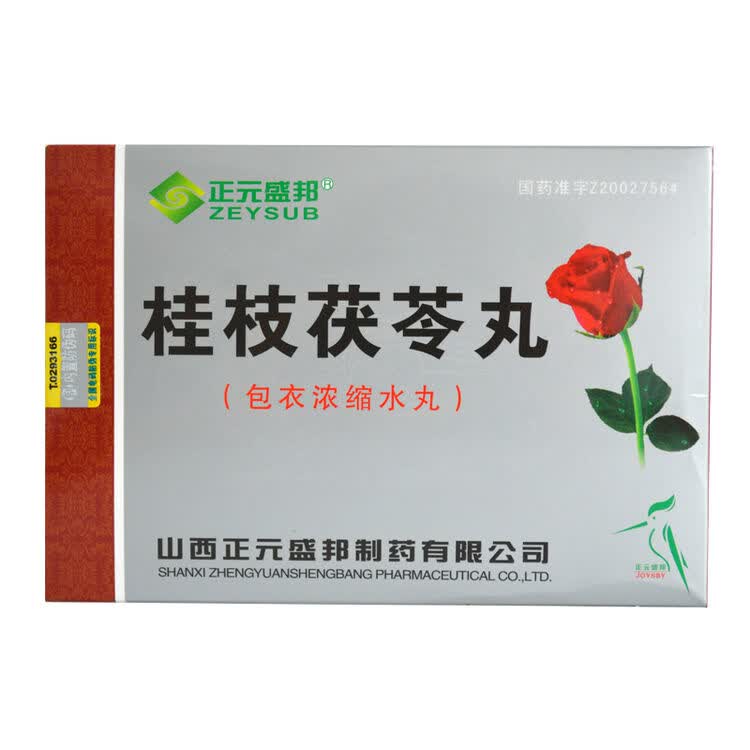 zeysub/正元盛邦 桂枝茯苓丸 0.22g*180丸/盒