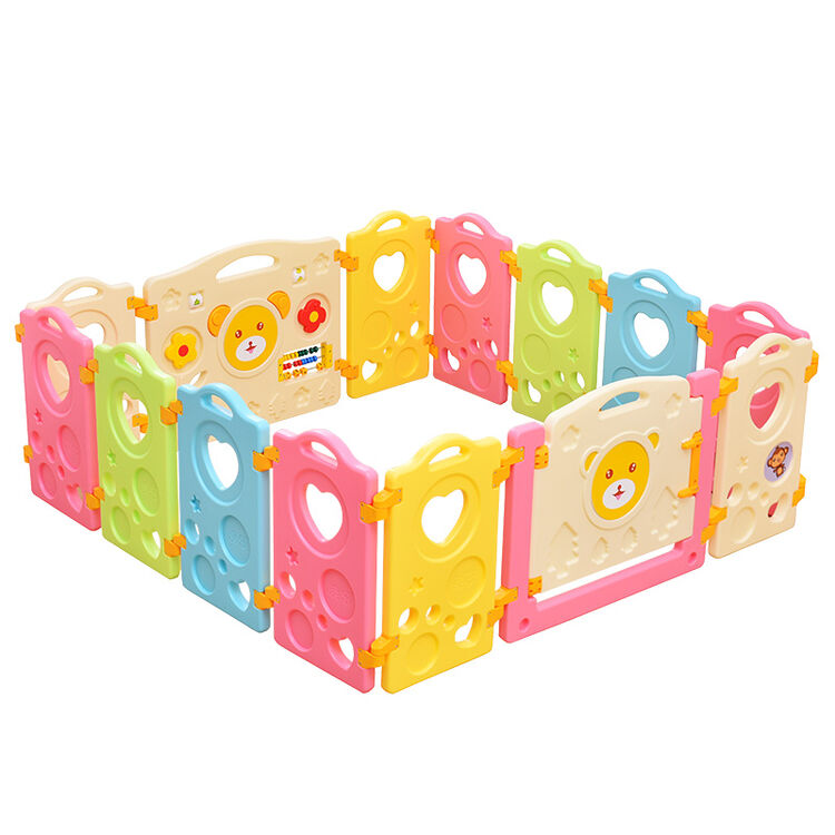 婴儿童家用室内爬行学步安全防护围栏栅栏宝宝海洋游戏球池爬行垫围栏