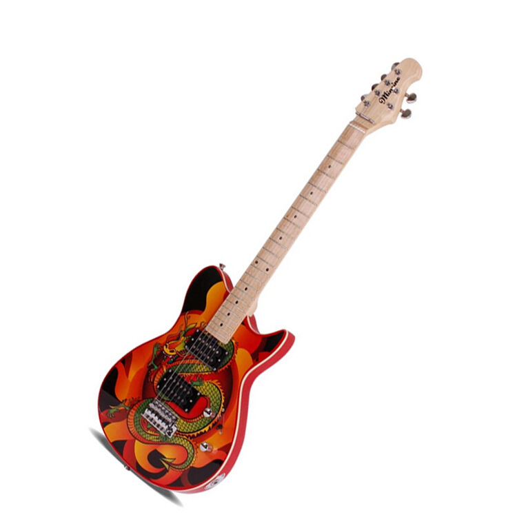 名森(minsine) 名森 电吉他单摇个性lp电吉他 红色