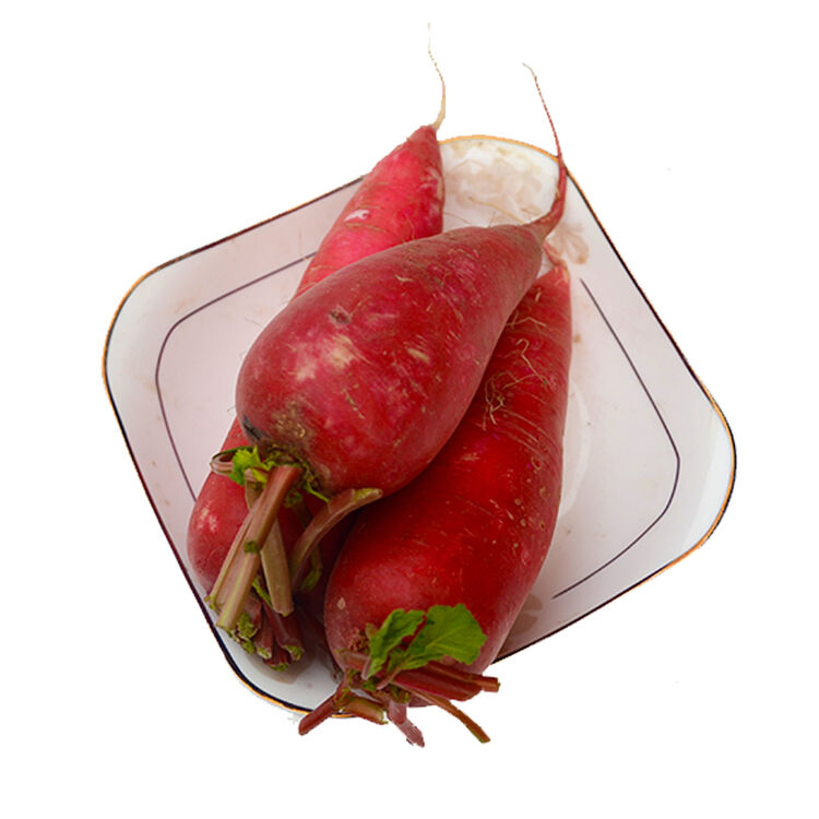 新鲜红皮红肉胭脂萝卜5斤 红心花青萝卜四川泡菜母水 泡菜染色的原