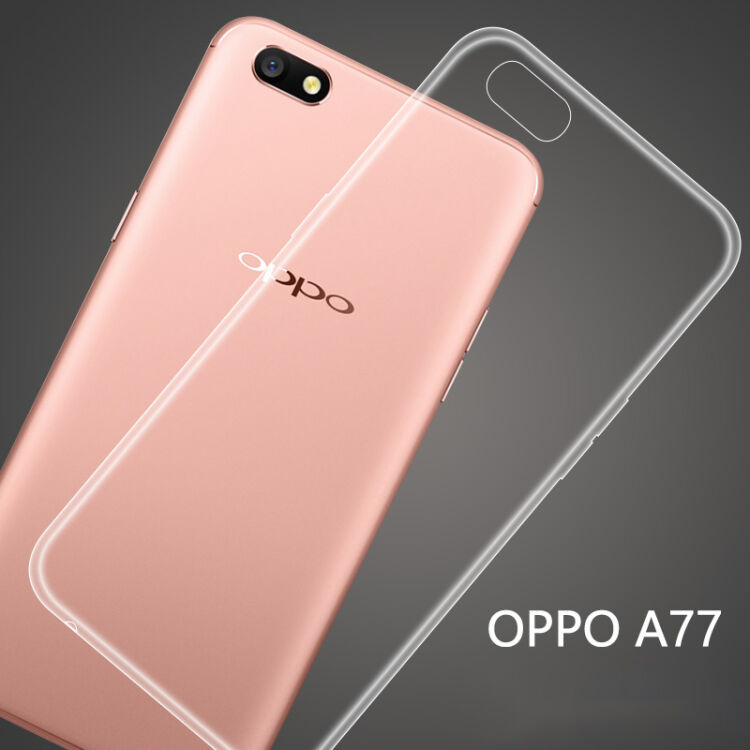 伊米仕oppoA77手机壳轻薄款透明硅胶软壳适用于OPPO a77 透明软壳【图片