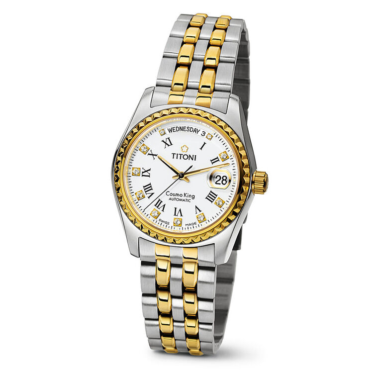 全球购 梅花titoni-cosmo king宇宙系列 机械男表 797 sy-019