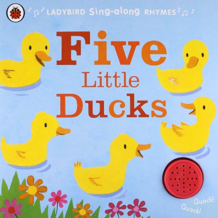 ladybird singalong rhymes five little ducks 五只小鸭子