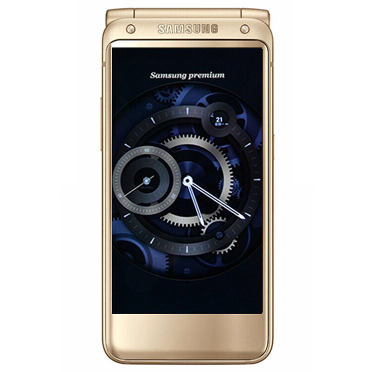 三星(samsung) 三星 w2017 翻盖4g手机 电信4gb  64gb 尊贵金