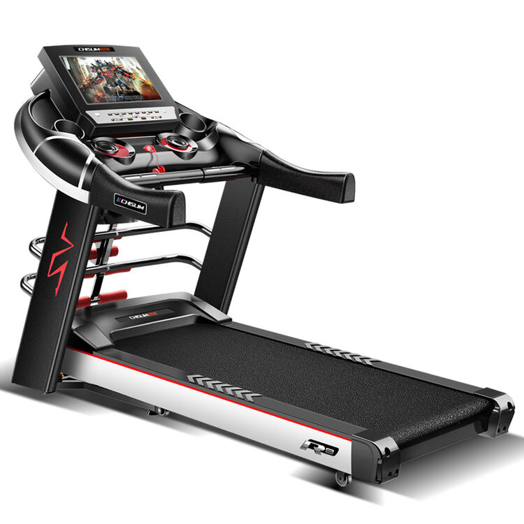 启迈斯 跑步机 家用超静音折叠运动健身器材2017新品r8 10.