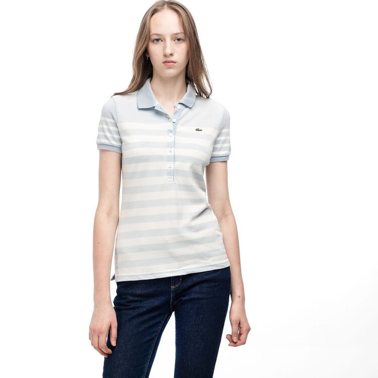 mfo lacoste (法国鳄鱼) 女士短袖polo衫pf0006j1 jpf 38