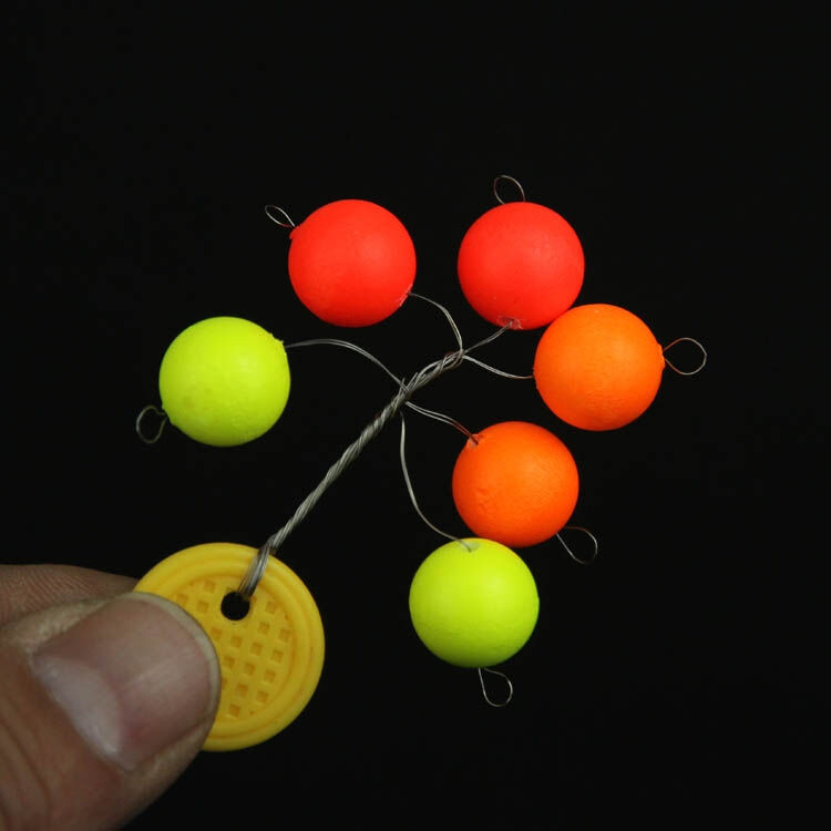 星东区钓具荧光浮子椭圆流线型圆球形蜈蚣漂传统钓鱼浮漂七星漂 球形