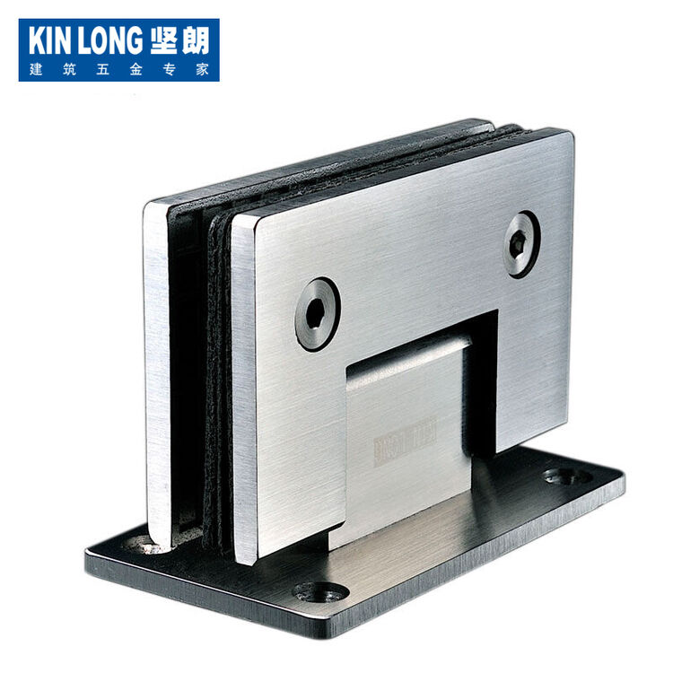 坚朗kinlong304不锈钢玻璃门合页90度铰链淋浴房合叶ww571102 亚光