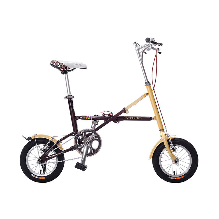 gamma/捷马自行车12寸便携折叠车男女式成人学生轻便一秒折叠单车