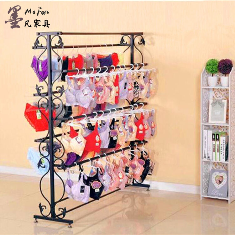 苏墨中岛架多层内裤展架 展示架落地式陈列架内衣裤店 长180 * 高135