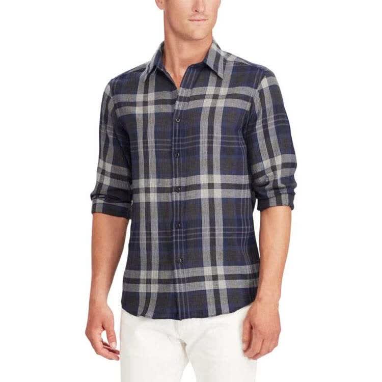 polo ralph lauren保罗拉夫劳伦 高端紫标系列男士休闲长袖衬衫397183