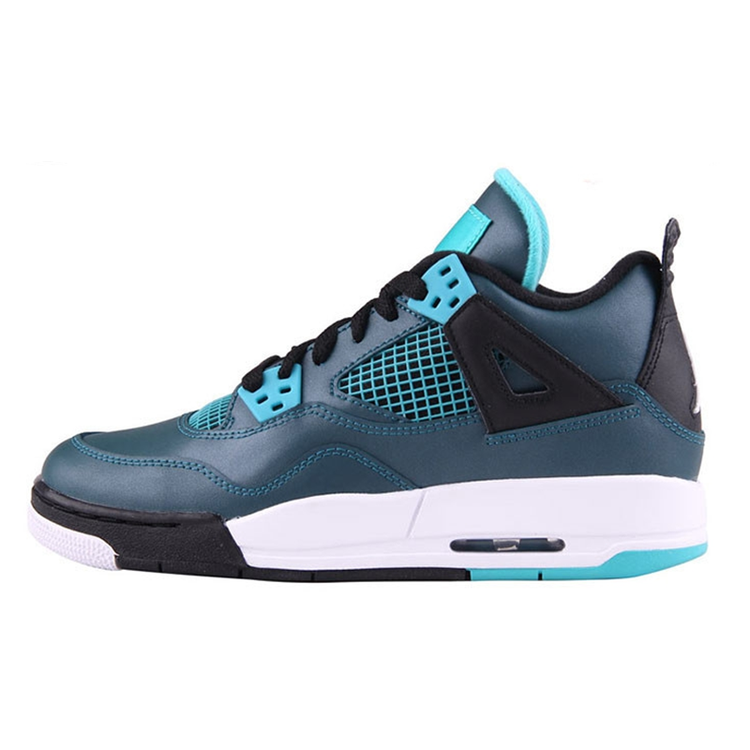 耐克air jordan4teal aj4 30th乔4男篮球鞋湖水绿705331-330 705331