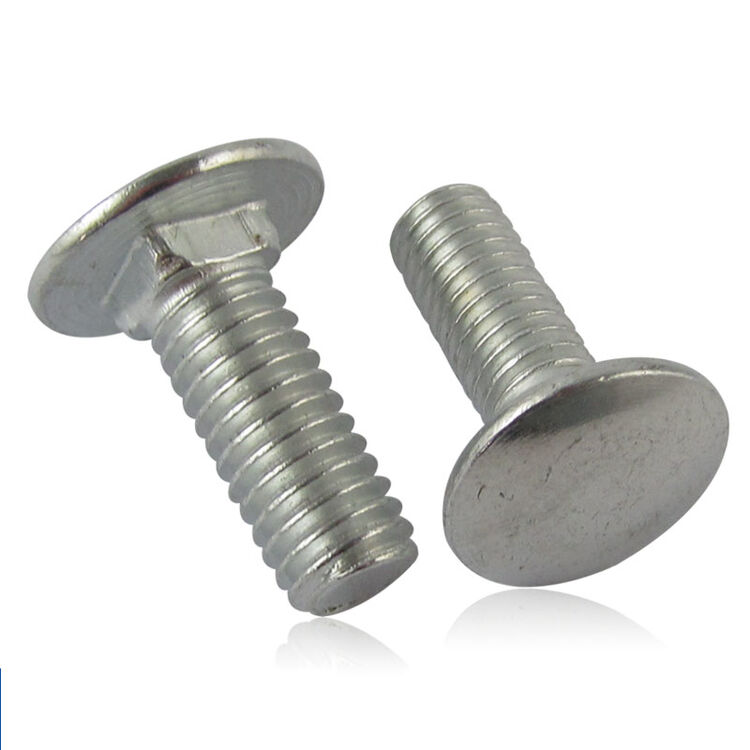 博月镀锌货架螺钉 桥梁螺丝 装饰机丝机螺钉货架螺丝 马车螺丝钉m6 m8