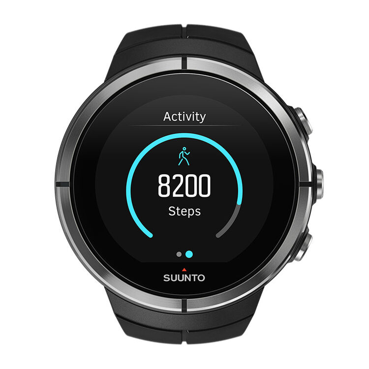 颂拓(suunto)手表 spartan ultra 斯巴达彩屏智能运动男表 精钢黑色ss