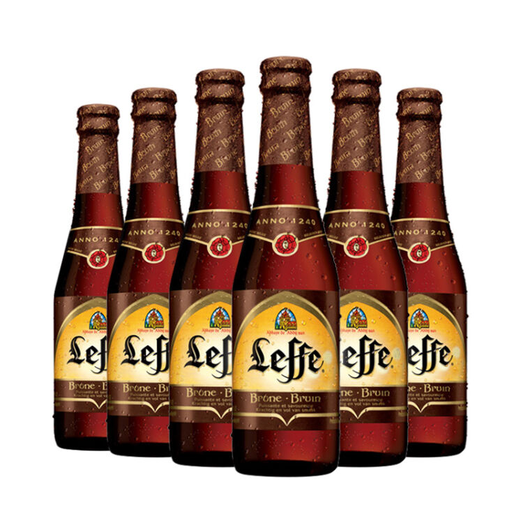 【京东快递】比利时原瓶进口 leffe 乐飞/莱福修道院精酿啤酒 330ml
