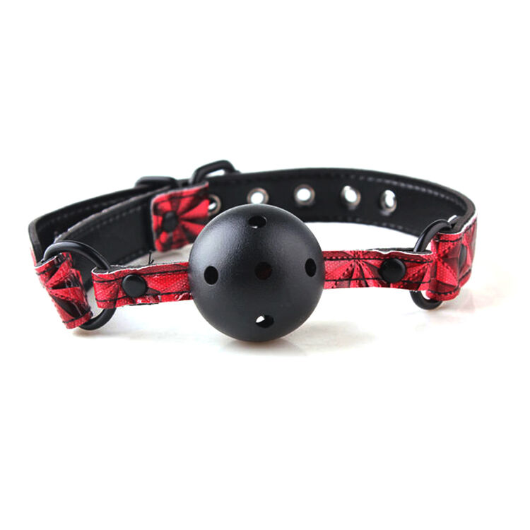 阿芙拉 成人用品另类束缚玩具 男女用球形口塞口球口枷嘴塞 sm情趣