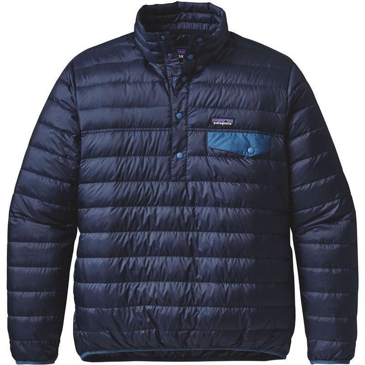 全球购巴塔尼亚(patagonia) down snap-t 男式欧美流行羽绒服 navy