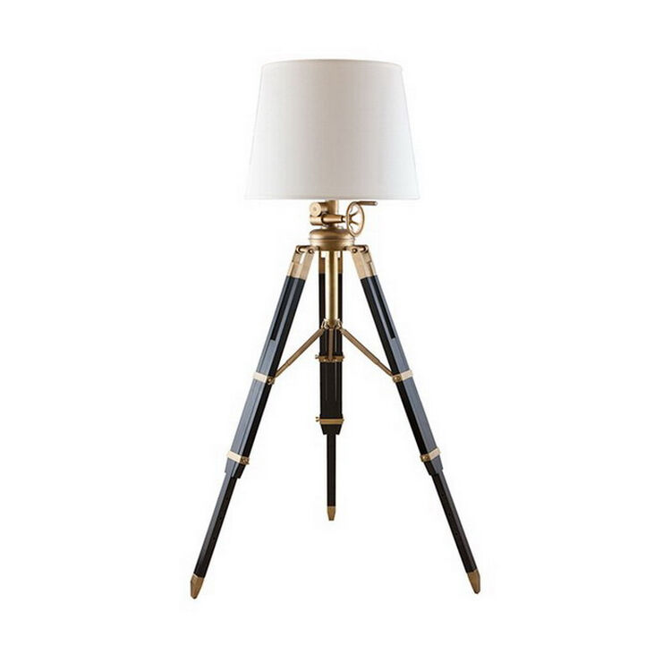 铜制三角支架落地灯 可调节沉稳大气 104256
